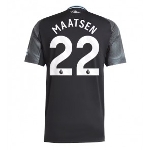 Aston Villa Ian Maatsen #22 Replica Away Stadium Shirt 2025-26 Short Sleeve